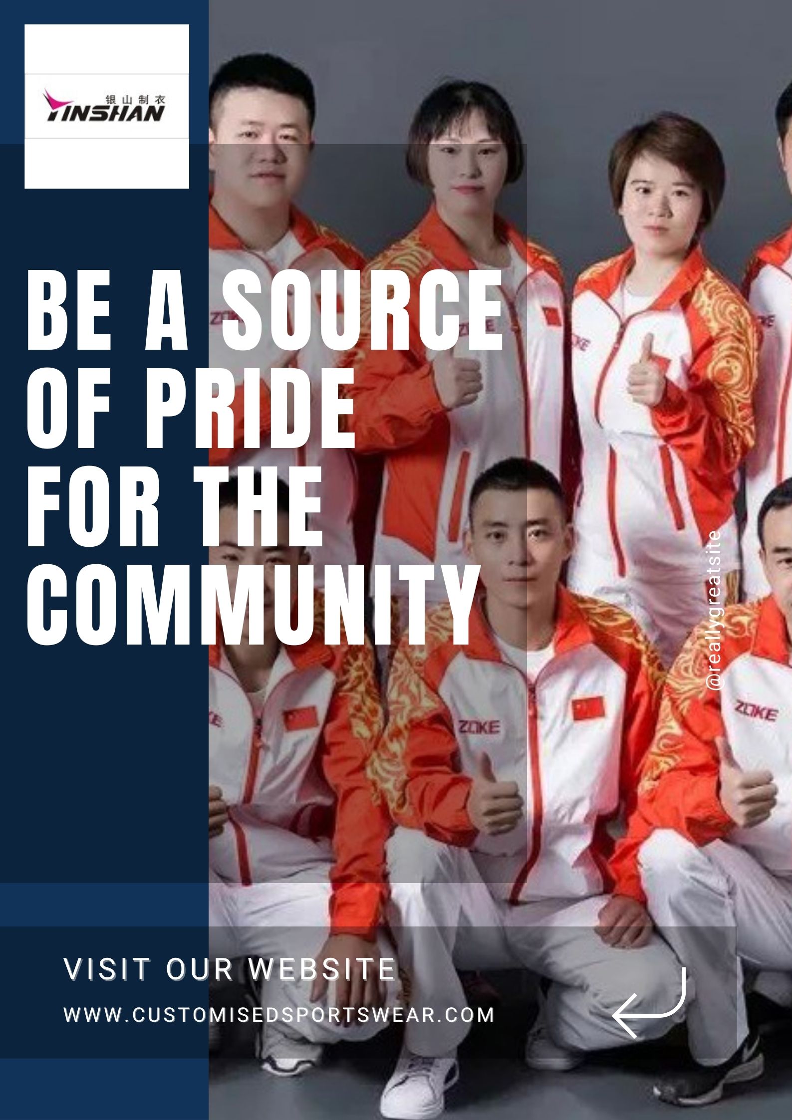 Be a source of pride for the community