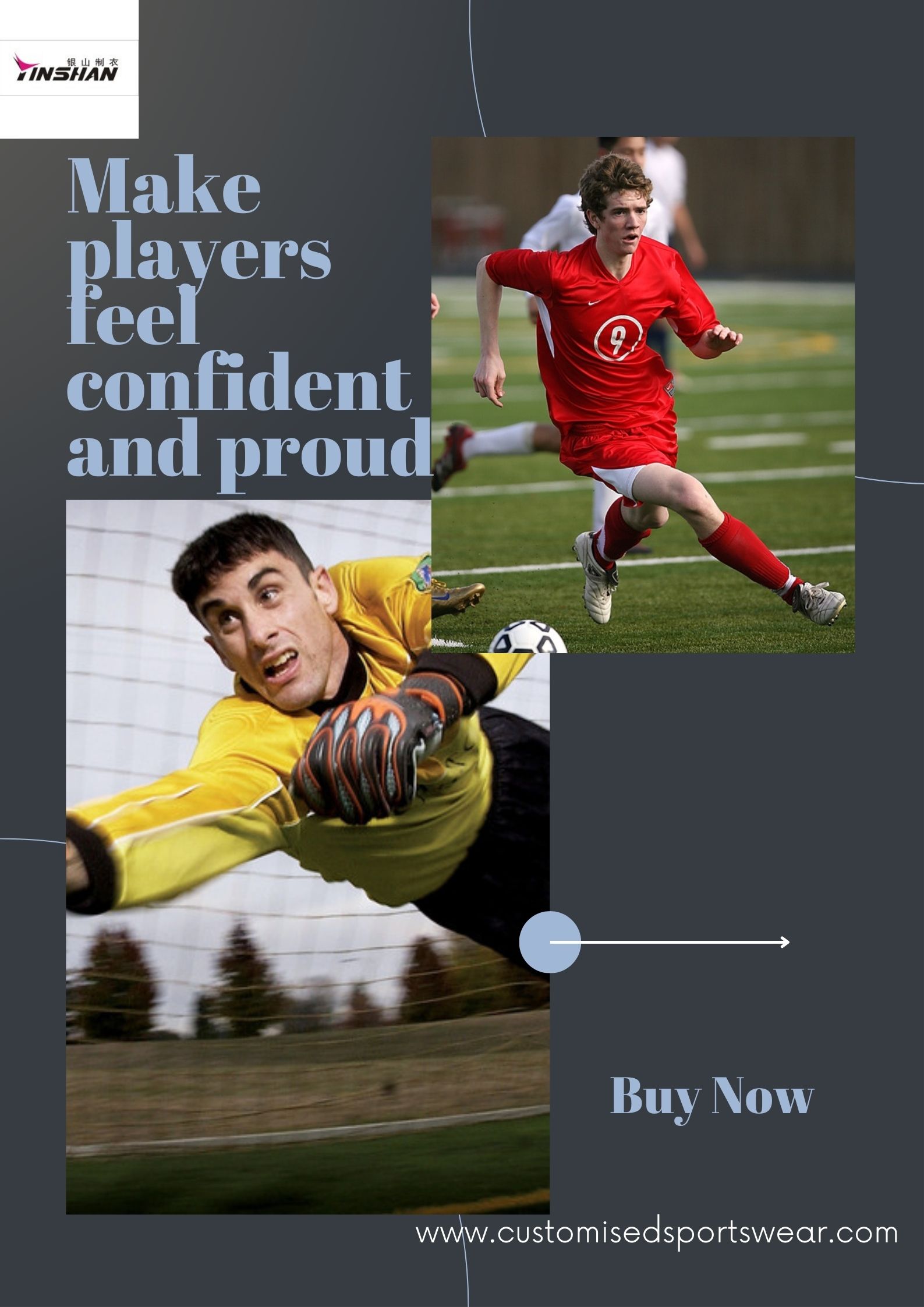 Make players feel confident and proud