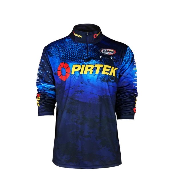Custom Moisture Wicking Fishing Jersey with Sulimation Printing