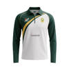 Custom Digital Printing Multi-Color Cotton and Polyester Blended Breathable Polo Zipper Collar Long Sleeve Pickleball Jersey