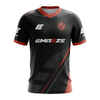 Wholesale Custom Thermal Transfer Pattern High Elasticity Deodorant Light Cooling Fluorescent Color E-Sports Team Clothing