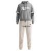 Customized Digital Printing Blended Knitted Fabric Soft Skin-Friendly Fake Two-Piece Fashionable Outdoor Exercise Softball Sweatshirt Set
