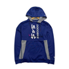 Wholesale American All Polyester Fleece Sweatshirt Three-Dimensional Recycled Print Drop Shoulder Sleeve Large Baseball Hoodies