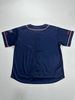 Summer Outdoor All-Polyester Deodorant Quick-Drying Contrast Color Sports Short-Sleeved Loose Large Size Men's Baseball T-Shirt