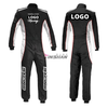 New Arrival Custom Digital Printing Waterproof and Windproof Abrasion-resistant Polyester Fibers Casual Racing Karting Jacket