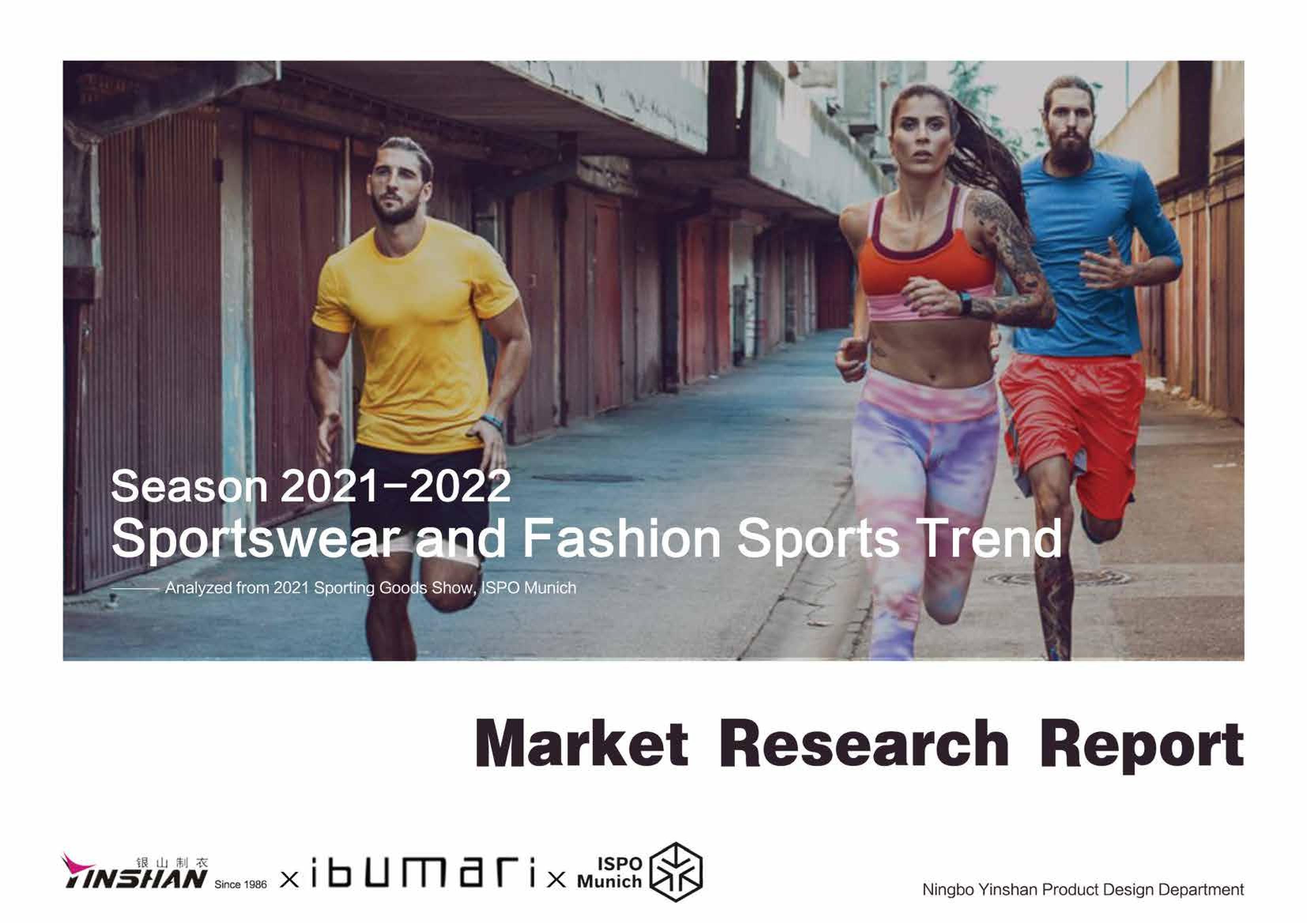 Sportswear Trend Research, inspired from ISPO Munich 2021