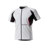 Low Price Custom Made Renewable Environmentally Friendly Fabric Anti-Wrinkle Anti-Static Mid-Neck Zipper Men's Fitness Training Tops