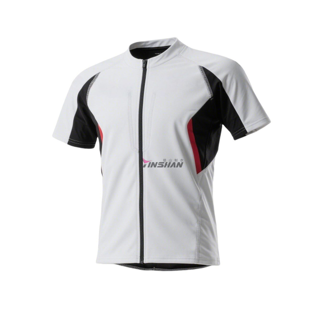 Low Price Custom Made Renewable Environmentally Friendly Fabric Anti-Wrinkle Anti-Static Mid-Neck Zipper Men's Fitness Training Tops