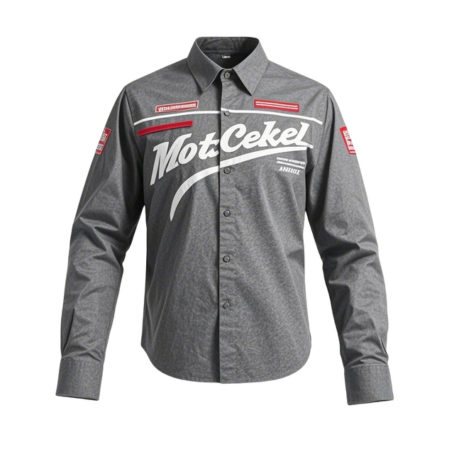 2025 New Customized Digital Printing 60% Cotton 40% Polyester Breathable Mesh Anti-friction Motocross Jersey