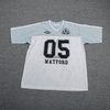 OEM Summer Quick Drying Splicing Mesh V-neck Short Sleeved Cool Sports Digital logo Casual Embroidery Hip-hop Baseball T-Shirt