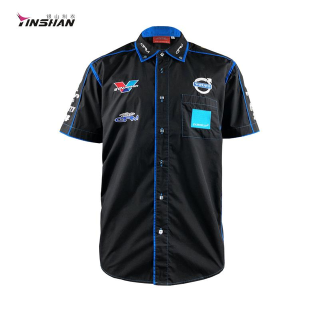 Volvo Custom Design Racing Shirts Wholesale