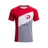 Hot Selling Wholesale Custom Heat Transfer Stitching Color High Elastic Wear-Resistant Multi-Color Gym Training Short Sleeves