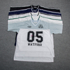 OEM Summer Quick Drying Splicing Mesh V-neck Short Sleeved Cool Sports Digital logo Casual Embroidery Hip-hop Baseball T-Shirt