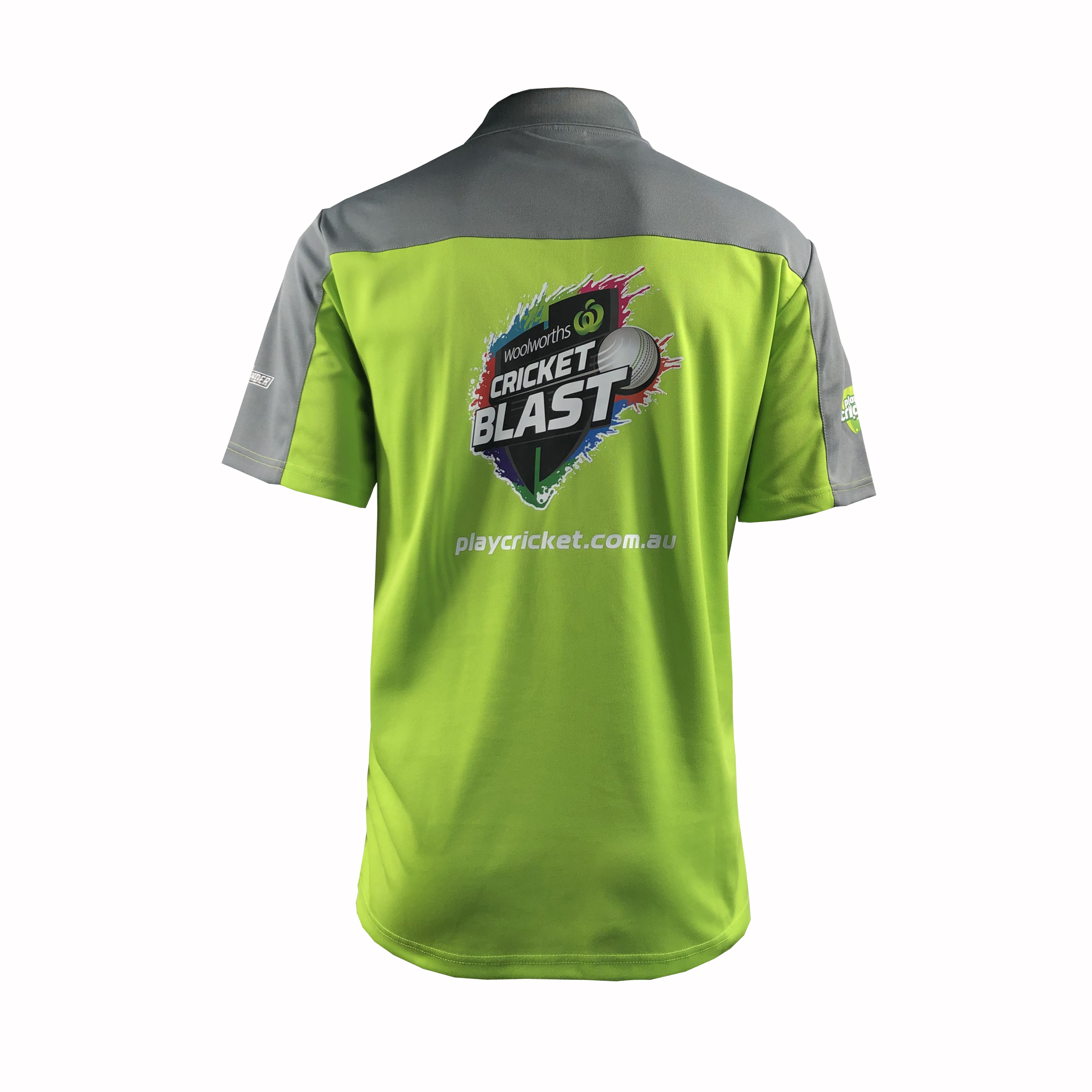 Customized Artwork Design Sports Polo Shirts with Embroidery and Printing For Cricket 1B
