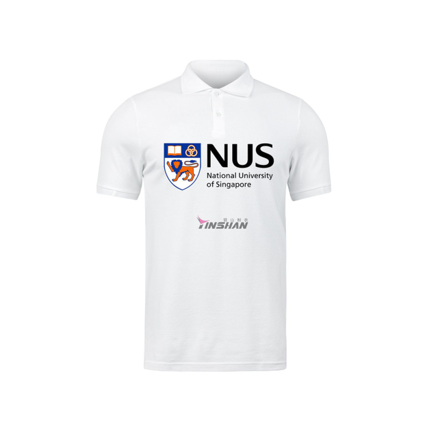 Custom Logo Printing Comfortable Breathable Cotton University Polo Shirt