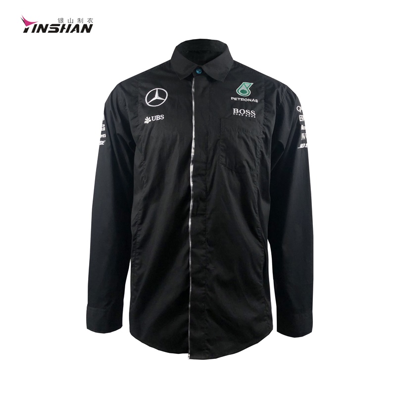 Custom Mercedes-Benz racing shirt uniforms
