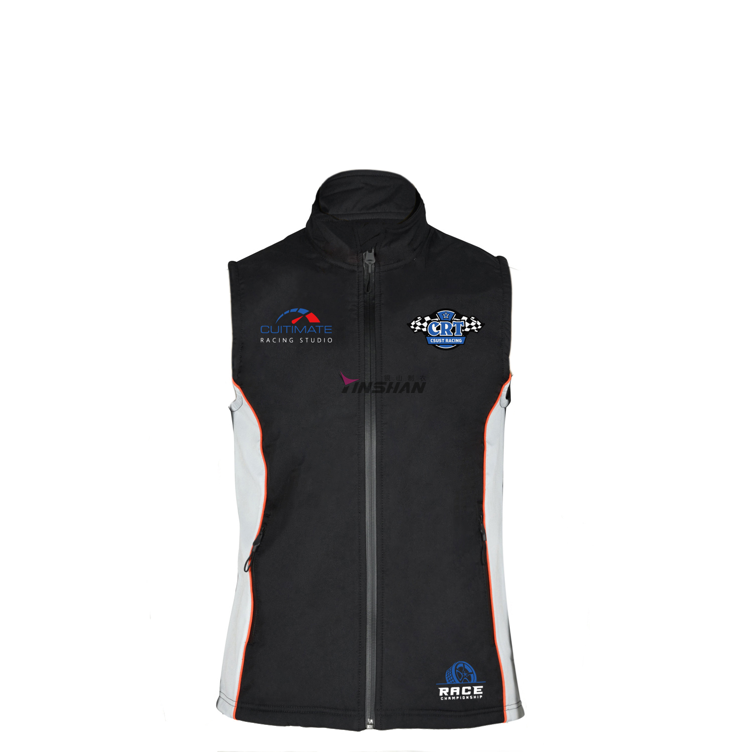 Motorcycle Racing Soft Shell Vest Custom Logo -- Yinshan Sportswear