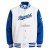 2025 New Autumn and Winter Digital Printing Custom Logo Windproof and Waterproof Invisible Zipper Pocket Softball Jacket