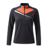 Custom Polyester-Cotton Blended Light Cool Breathable Comfortable Hidden Zipper Pocket Long Sleeve Pickleball Team Uniform