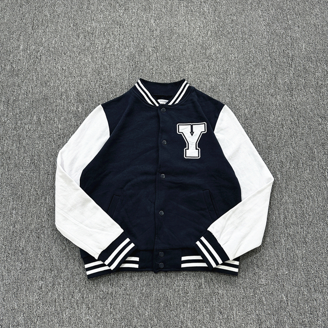 2025 Autumn New Product 80% Polyester 20% Cotton Embroidery Printing Warm Washable American Casual Men's Jacket Baseball Jacket