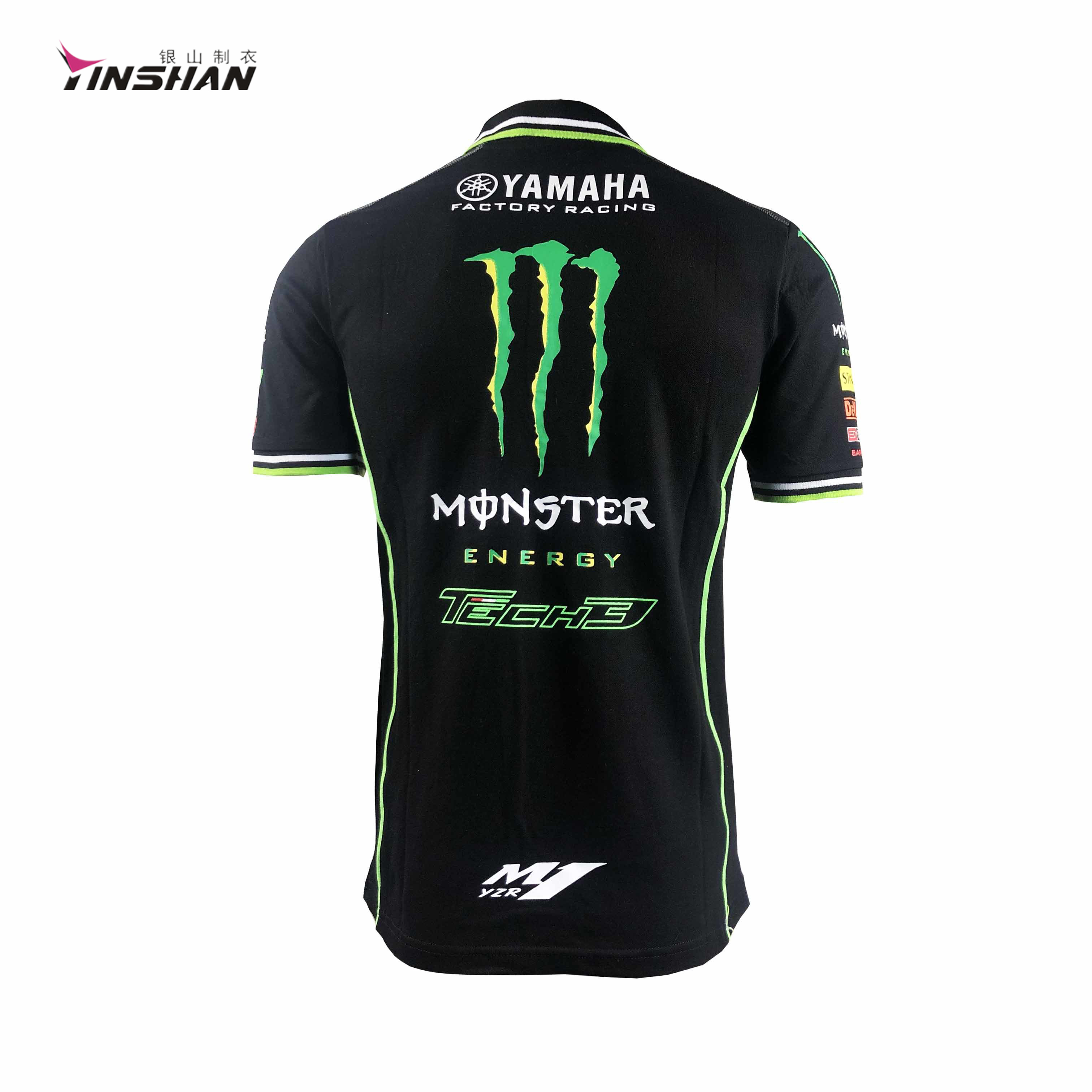 Custom motorcycle club shirts for MotoGP YAMAHA