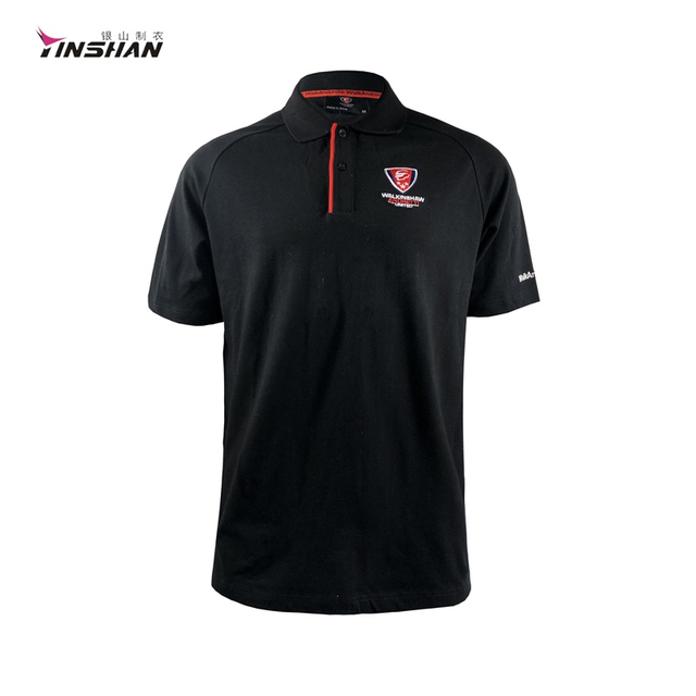 Club Teamwear Staff Polo Shirts with Printed Custom Logo
