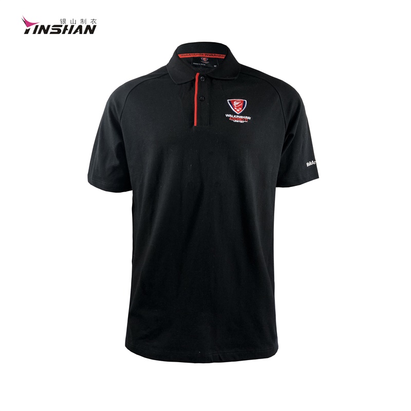 Club Teamwear Staff Polo Shirts with Printed Custom Logo