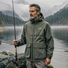 Rain Coat With Custom Logo Windbreaker Jacket Waterproof Plus Size Men's Jackets Manufacturer Hiking Fishing Jacket
