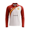 Custom Digital Printing Multi-Color Cotton and Polyester Blended Breathable Polo Zipper Collar Long Sleeve Pickleball Jersey