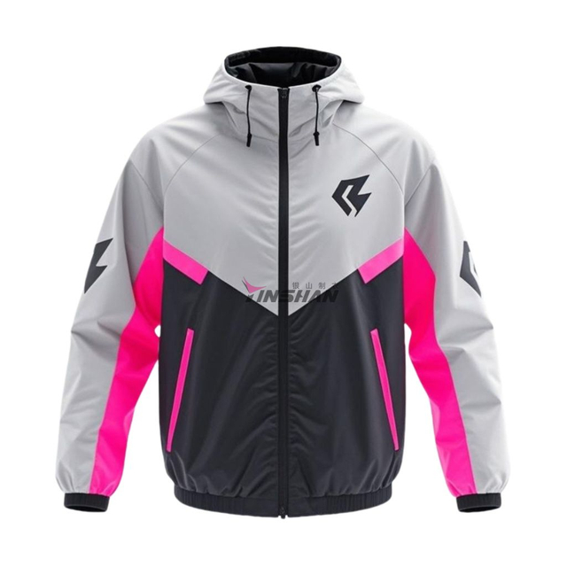 Low MOQ Customized Personalized Logo Skin-Friendly Breathable Anti-Static Wear-Resistant Zipper Casual Men's Gaming Jacket