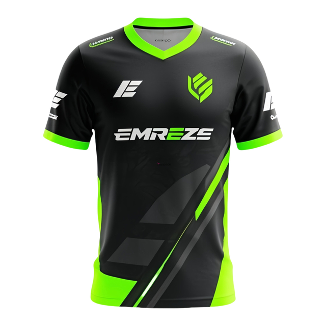 Wholesale Custom Thermal Transfer Pattern High Elasticity Deodorant Light Cooling Fluorescent Color E-Sports Team Clothing