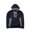 Wholesale American All Polyester Fleece Sweatshirt Three-Dimensional Recycled Print Drop Shoulder Sleeve Large Baseball Hoodies