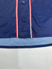 Summer Outdoor All-Polyester Deodorant Quick-Drying Contrast Color Sports Short-Sleeved Loose Large Size Men's Baseball T-Shirt