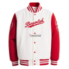 2025 New Autumn and Winter Digital Printing Custom Logo Windproof and Waterproof Invisible Zipper Pocket Softball Jacket
