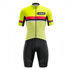 Top Quality Custom Logo Private Label Uv Protection Stitching Color Breathable Mesh Slim Fit Soft Men's Cycling Suit