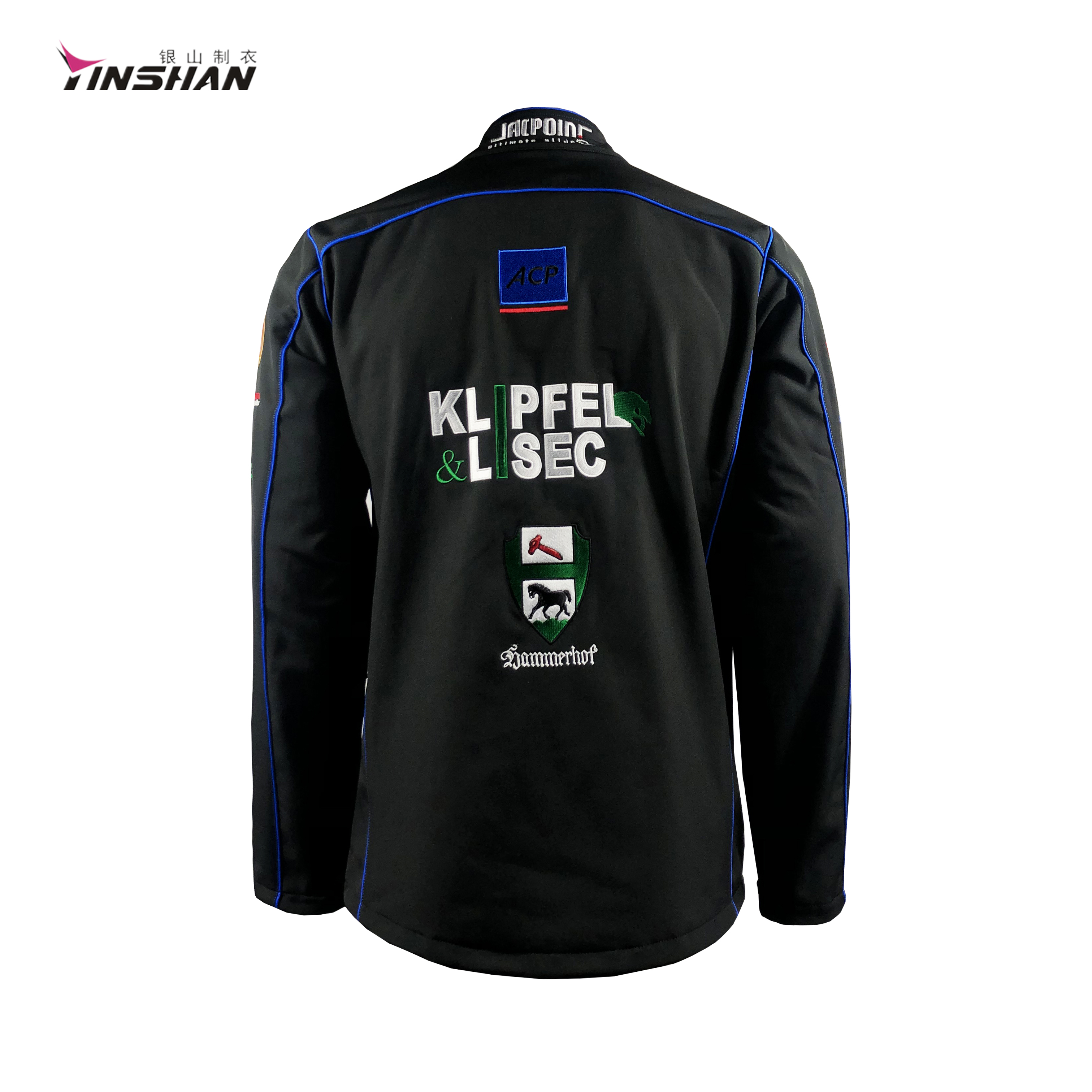 Men's racing jacket customization