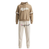 Customized Digital Printing Blended Knitted Fabric Soft Skin-Friendly Fake Two-Piece Fashionable Outdoor Exercise Softball Sweatshirt Set