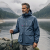 Rain Coat With Custom Logo Windbreaker Jacket Waterproof Plus Size Men's Jackets Manufacturer Hiking Fishing Jacket