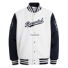 2025 New Autumn and Winter Digital Printing Custom Logo Windproof and Waterproof Invisible Zipper Pocket Softball Jacket