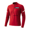 Customized Personalized Logo Blended Non-Fading Breathable Soft Men's Outdoor Fitness Long-Sleeved Training Suit