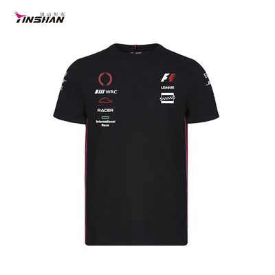 Creative Sports Logo Embroidered T Shirt