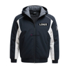 New Hot Selling Screen Printed Polyester Nylon Blend Anti-Cut Adjustable Hood Warm Professional Softball Jacket