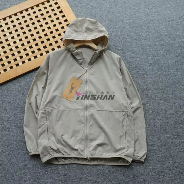 Wholesale High-quality Full-body Mesh Holes Breathable Anti-pull No-snag Versatile Lightweight Jacket Hooded Sunscreen Clothing