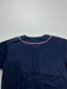 Summer Outdoor All-Polyester Deodorant Quick-Drying Contrast Color Sports Short-Sleeved Loose Large Size Men's Baseball T-Shirt