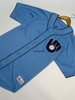 Custom Embroidered Team Logo Single Row Button Large Size Short Sleeve Baseball Team Baseball Club Cardigan Training T-Shirt