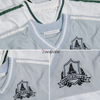 OEM Summer Quick Drying Splicing Mesh V-neck Short Sleeved Cool Sports Digital logo Casual Embroidery Hip-hop Baseball T-Shirt