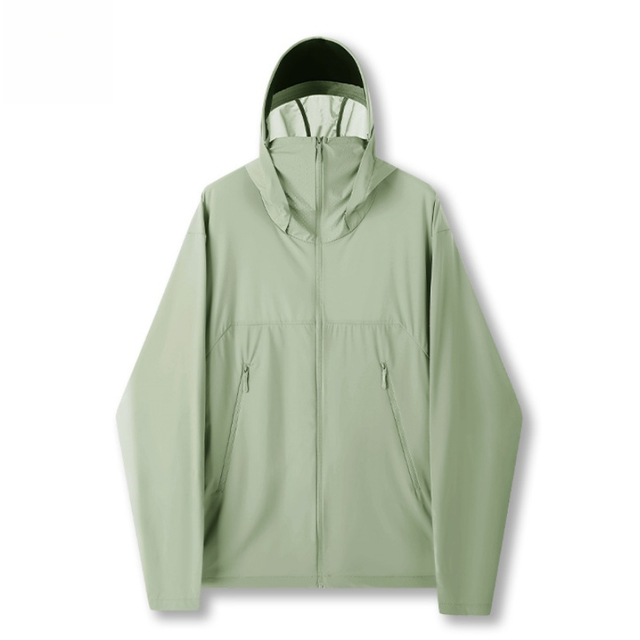 Wholesale Outdoor Sun protection Clothing UPF50+ Original Yarn Skin Clothing with Reflective logo Hiking Sun Shirt Long Sleeve