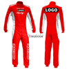 New Arrival Custom Digital Printing Waterproof and Windproof Abrasion-resistant Polyester Fibers Casual Racing Karting Jacket