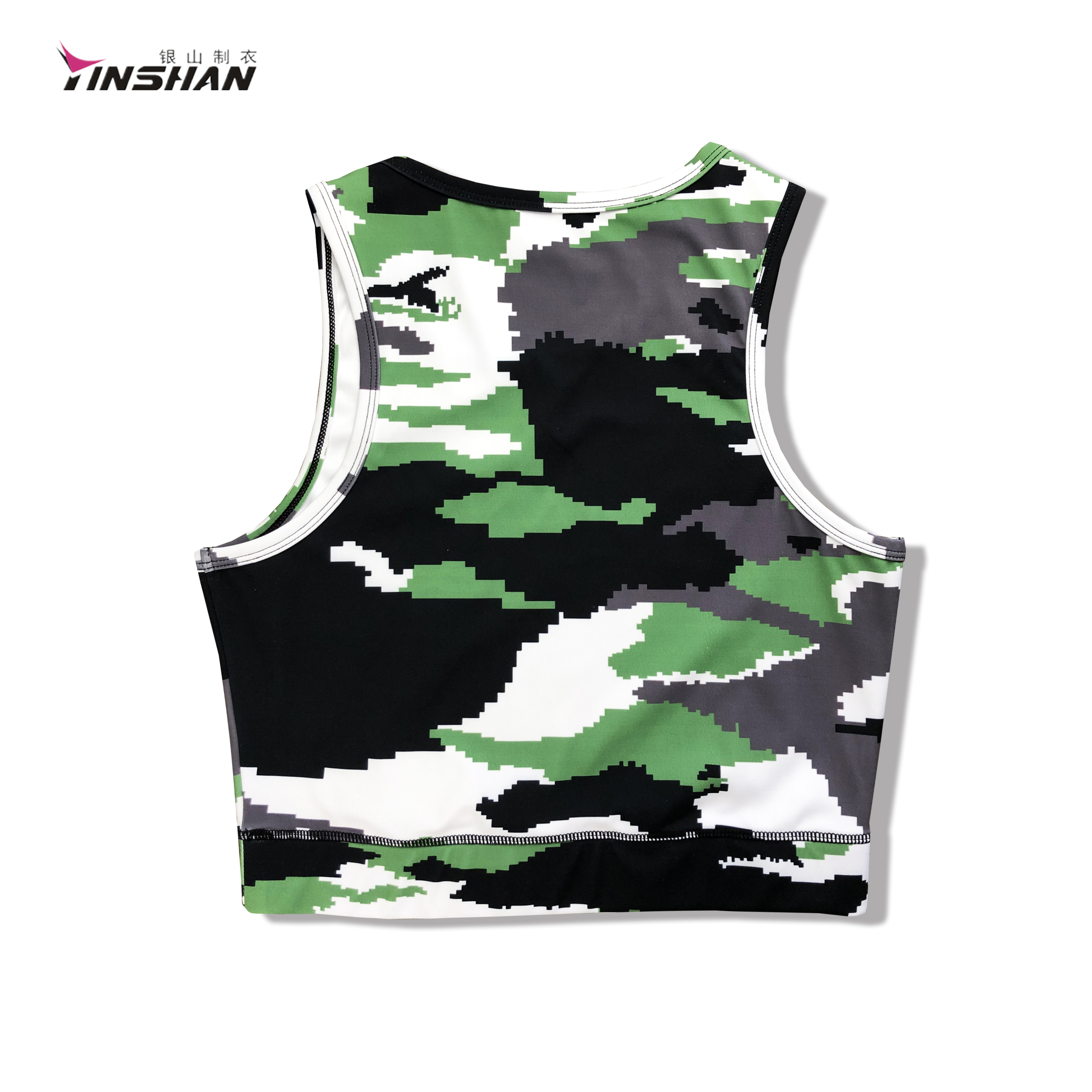 camouflage vest back