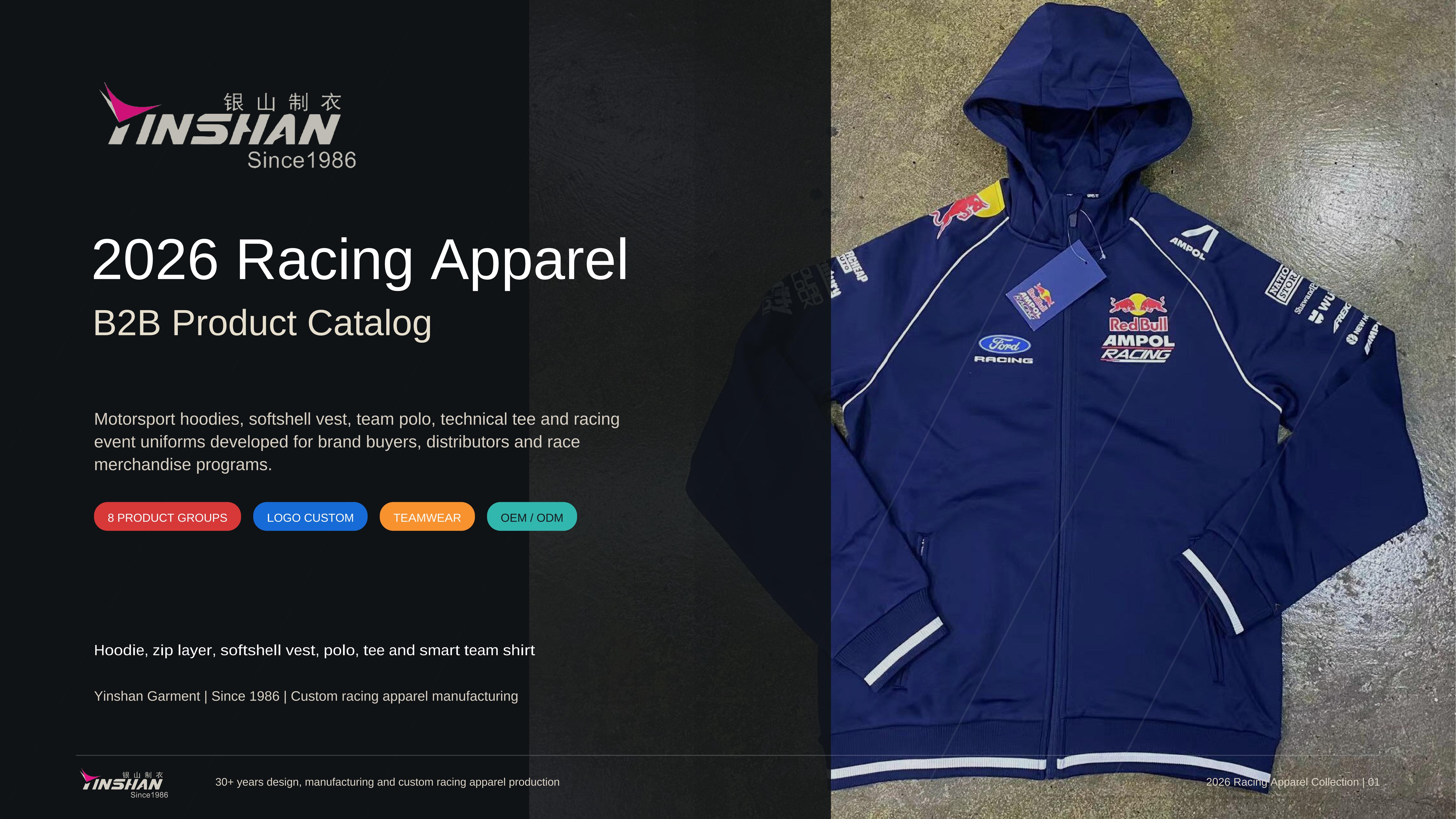 New MotorSports and Racing Sports Teamwear and Fanwear